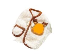 2025 Winter Dog Cardigan & Vest, Fashion Pet Coat for Chihuahua French Bulldog, Christmas Puppy Costume and Cat Jacket, Cozy Knitwear for Small Breeds(White,XXL)