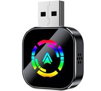 2025 Wireless CarPlay Adapter for iPhone, CarPlay Converter with USB & Type-C, Plug and Play, Auto Connect, Strong Signal, Zero Lag for Maps Music Calls