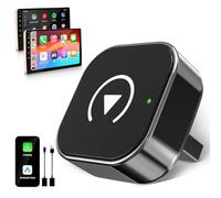 2025 Wireless Carplay Adapter uk,Convert Wired to Wireless CarPlay,Suitable for 2016+ car with carplay,Works with iPhone iOS11+ & Android Auto,Mini&Stable,auto-reconnect.Perfect for effortless driving