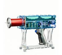 2025 Wireless Tesla Coil Gun Pro - 4th Gen Handheld Arc Generator, 10cm Adjustable Lightning, 2900mAh Rechargeable Battery, Safe Touch Mode for Science Education & Experiments