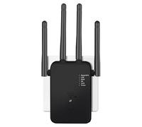 2025 WLAN Amplifier, 300Mbps WLAN Repeater, High Performance with 4 Antennas, with Repeater/AP Mode, Amplifier with Ethernet Port, Signal Amplification for All Routes