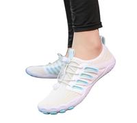 2025 Women Lightweight Trainers Womens with Memory Foam Comfortable Sneakers Fashion Walking Shoes Breathable Running Slip On Wide Fit Sky Blue