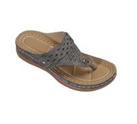 2025 Women Orthopedic Flip Flops UK Deals Wedge Sandals Clip Toe Sliders Ladies Slip On Athletic Yoga Mat Memory Foam Cushion Thong Sandal Comfy Plantar Fasciitis Arch Support Lightweight Footwear