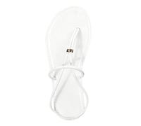 2025 Women’s Flat Casual Thong Sandals For Beach - Comfortable Slip On Summer Flip Flops Nomadic State of Mind Sandals for Women (White, 6.5)