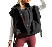2025 Women's Fleece Winter Warm Sweater Casual Long Sleeve Hoodies Fluffy Jackets Sherpa Jacket Sweatshirts Comfort Longline Overcoat With Pockets Single Breasted Tops Outwear