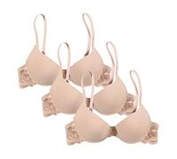2025 Women's Lingerie Lace Push Up Bra Sexy Solid Color Deep V Comfortable Breathable Everyday Classic Soft Charming Seduction Bralette Regular Fit Bra
