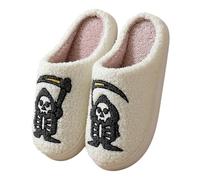 2025 Women's Plush Slippers Christmas/Halloween Holiday Anti-Skid Sole Stylish For Men/Women Cheap and Comfortable House Slides Merchandise Gift Winter