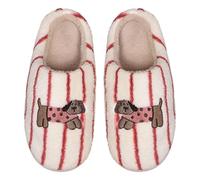 2025 Women's Plush Slippers Fashion Cartoon Thick Print Funny Fuzzy for Women Indoor Men House Shoes Merchandise Gift Winter