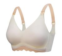 2025 Women's Push Up Bra Non-Traces Comfortable Soft Classic Simple Lingerie Chic Casual Large Size Lightweight Thin Regular Fit Bra
