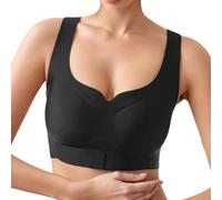 2025 Women's Push Up Front Bra - Sports Bra Anti-Sagging Corrector Hunchback Lingerie Shapewear Comfortable Solid Colour Chic and Elegant Basic Classics Yoga Bra