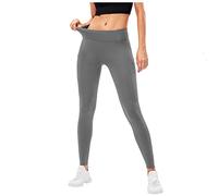 2025 Women's Sports Leggings High Waist Yoga Pants Casual Warm Solid Color with Pockets Slim Fit Chic and Elegant Anti Cellulite Tights Elasticity Going Through Fitness Pants