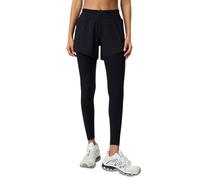 2025 Women's Sports Leggings High Waist Yoga Pants Sexy Style 2 in 1 Casual Solid Color Chic And Elegant Tights Classic Slim Fit Outdoor Jogging Fitness Pants