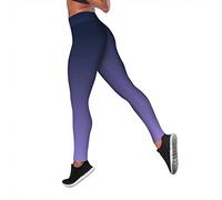 2025 Women's Sports Leggings High Waist Yoga Pants Tummy Control Casual Gradient Color Classic Pants Chic Fit Slim Comfortable Tights for Fitness Jogging