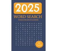 2025 Word Seach Puzzle Book: Word Searches with Easy to Read Print about Year 2025 and more | 6x9 inches, 110 pages | 50+ Puzzles ...Gift for vacations, holidays and Free Times