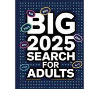 2025 Word Search for Adults Large Print Activity Book: Large Print Word Searches for Adults, Big Activity Book for Adults 2025