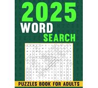2025 Word Search Puzzles Book For Adults: Interactive Games to Foster Focus and Fun