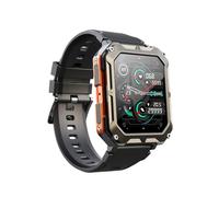 2025 Work Watches For Men Heavy Duty, with 24/7 Heart Rate/SpO2/Blood Pressure/Sleep/120+ Sport Modes 1.83 HD Rugged Smartwatch IP68 Waterproof For Android IOS C200729,Orange