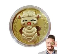 2025 Year of the Snake Coin, Chinese New Year Coin - Commemorative Coin,2025 Chinese Spring Festival Collectible Coin Souveni Coin