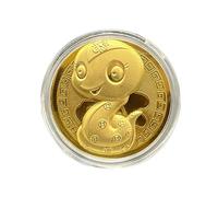 2025 Year of The Snake Coin, Lucky Coin 2025 Snake Year, Collectible Coins with Storage Bag, Metal Art Collectibles, Chinese Snake Lucky Coin for Friends