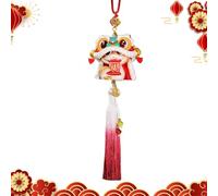 2025 Year of the Snake Decorations, Year of the Snake Ornament, Rearview Mirror Pendant, Car Snake Pendant, Beads with Tassels, Charm for New Year, Wealth,