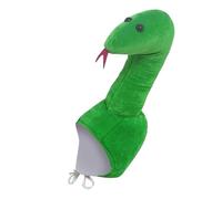 2025 Year of the Snake Hat - Chinese New Year Animal Costume Headdress | Plush Snake Headgear for Adults & Kids | Cute Role Play Party Hat for Festivals, Halloween, Cosplay & Stage