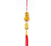 2025 Year of The Snake Pendant Snake Lucky Charms Decorative Chinese New Year Decorations Hanging Ornaments Hanging Tassels for Fortune Wealth Success Home Kitchen Bonsai Tree Car Decor(E)