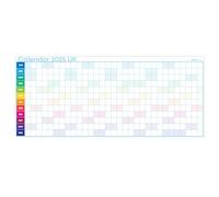 2025 Year Wall Planner 3 Sizes | Bigger than A1 | Bigger than A2 | XLL-Wide | Rainbow Design | Rolled Delivery (Rainbow Portrait, X-Wide (1397mmx610mm))