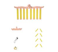 2025Catching Sticks Games,hunger games catching, Hand-Eye Coordination Training,Reac tion Falling Catching Game,3 Dropping Speeds Quick Reactionsdrop game(ZCL- Pink,A)