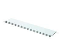 1/2x Shelves Panel Glass Clear Sheet Shelf Panel Ledge Multi Sizes vidaXL