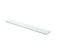 1/2x Shelves Panel Glass Clear Sheet Shelf Panel Ledge Multi Sizes vidaXL