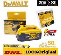 2026 100% New 20V 6.0 Lithium Replacement Battery For Dewalt DCB184 DCB200 DCB182 DCB180 DCB181 DCB182 DCB201 20V C-6H 2PCS