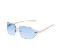 2026 2024 Rectangle Rimless Sunglasses Men Vintage Frameless New Punk Eyewear UV400 Sunglasses