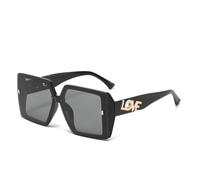 2026 2024 Square Love Sonnenbrille für Frauen M?nner Sommer Outdoor Beliebte Strand UV400 Mode Vintage Sonnenbrille