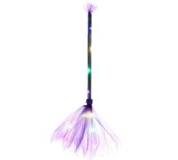 2026 2025 Halloween Witch with LED Light for Cosplay Props and Accessories (Purple, A)