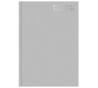 2026 2027 18 Month Academic Diary Week to View - Grey A5 Hardback Desk Diary - Student Planner Academic Teacher Organiser - Weekly Planner Back to School & University