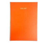 2026-2027 Academic Diary A4 Day to a Page DAP Appointment Mid Year Planner- ORANGE