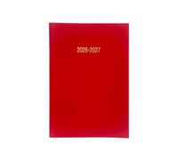 2026-2027 Academic Diary A4 Size Week to View Mid Year Appointment Planner Student Teacher School College Diary (Red)