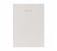 2026 2027 Academic Diary A4 Week to View - Mid Year Hardback Planner from August 2026 to July 2027 - Large Weekly Organiser for Student Teacher School (Grey)