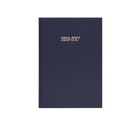 2026-2027 Academic Diary A5 Day a Page Appointment Mid Year Organiser Student Teacher Planner (Navy Blue)