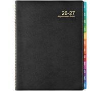 2026-2027 Appointment Book/Planner - 53 Weeks Daily Planner 2026-2027, July 2026 - June 2027, 9" x 11" Daily Hourly Planners with 15-Minute Increments, Flexible & Soft Cover