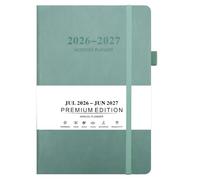 2026-2027 Day Planner PU Leather Daily Academic Planner Notebook 12 Month From Jul.2026-Jun.2027 for Daily Planning Student Journal