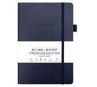 2026-2027 Day Planner PU Leather Daily Academic Planner Notebook 12 Month From Jul.2026-Jun.2027 for Daily Planning Student Journal