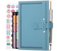2026-2027 Diary A5 Page a Day Mid Year Planner, Diary 2026-2027 from Jul 2026 to Jun 2027, Daily Monthly Planner with Calendar, Pen, Pen Holder, Month Tabs, inner Pocket (Blue)