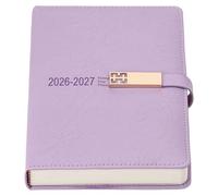 2026-2027 Diary,Academic Diary 2026-2027 A5 Page a Day, Mid Year Planner Jul 2026-Jun 2027,Productivity Daily & Monthly Planner with Colourful Monthly Tabs, Inner Pocket (Purple)