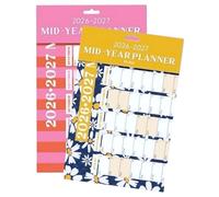 2026 2027 Large A1 Academic Mid Year Wall Planner, 2024 2025 Academic Calendar (Random Colour 3921)