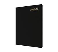 2026-2027 - Mid/Academic Year Planner - 13 Month A4 Day-to-Page - Collins Debden Essential Range Black