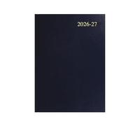 2026-2027 - Mid/Academic Year Planner - 13 Month A4 Day-to-Page - Collins Debden Essential Range Dark Blue