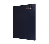 2026-2027 - Mid/Academic Year Planner - 13 Month A4 Day-to-Page - Collins Debden Essential Range Dark Blue