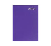 2026-2027 - Mid/Academic Year Planner - 13 Month A4 Day-to-Page - Collins Debden Essential Range Purple