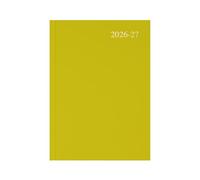2026-2027 Mid/Academic Year Planner - 13 Month A4 Day-to-Page with Appointments - Collins Debden Essential Range Yellow